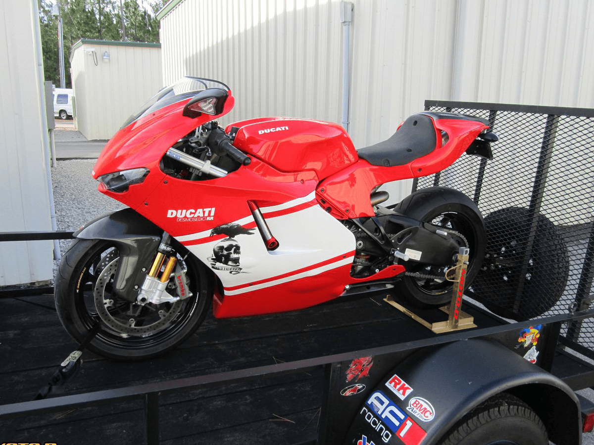 Strapless Motorcycle Transport Stand KTM RC 8: MOTO-D Racing