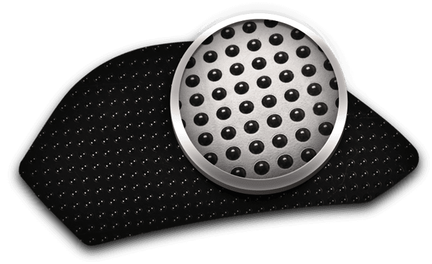 エイシア　レプトリムパウチ Triumph Daytona 675 Tank Grips (06-12) | Clear Tank Pads | Eazi