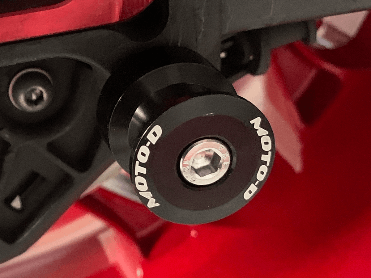 クローズ MOTO-D Motorcycle Swingarm Spools Black (8mm)