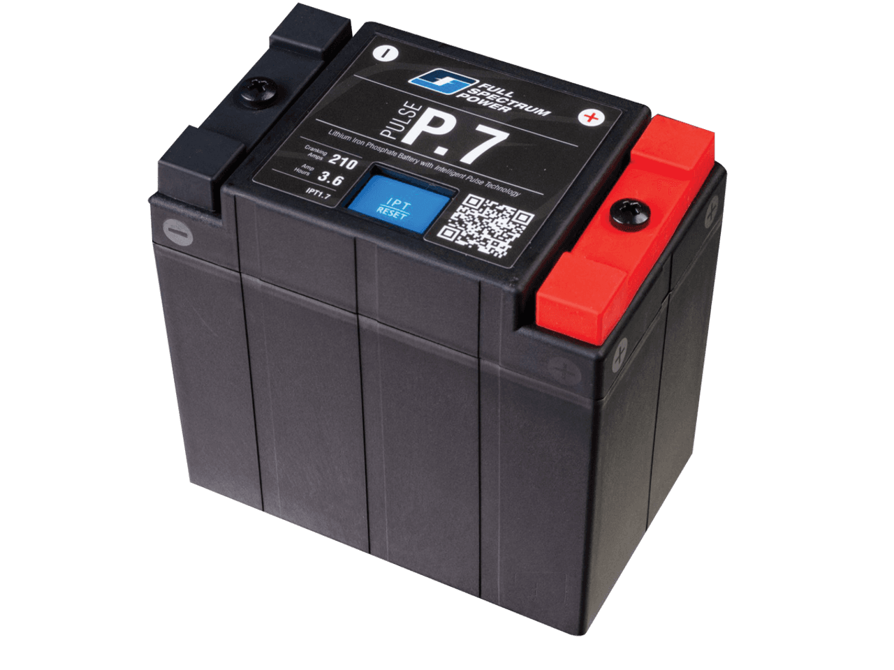 Full Spectrum Lithium Motorcycle Battery P7 YTX5L-BS: MOTO-D Racing