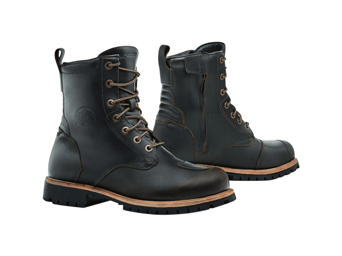 Forma Legacy Vintage Motorcycle Boots | Brown: MOTO-D Racing