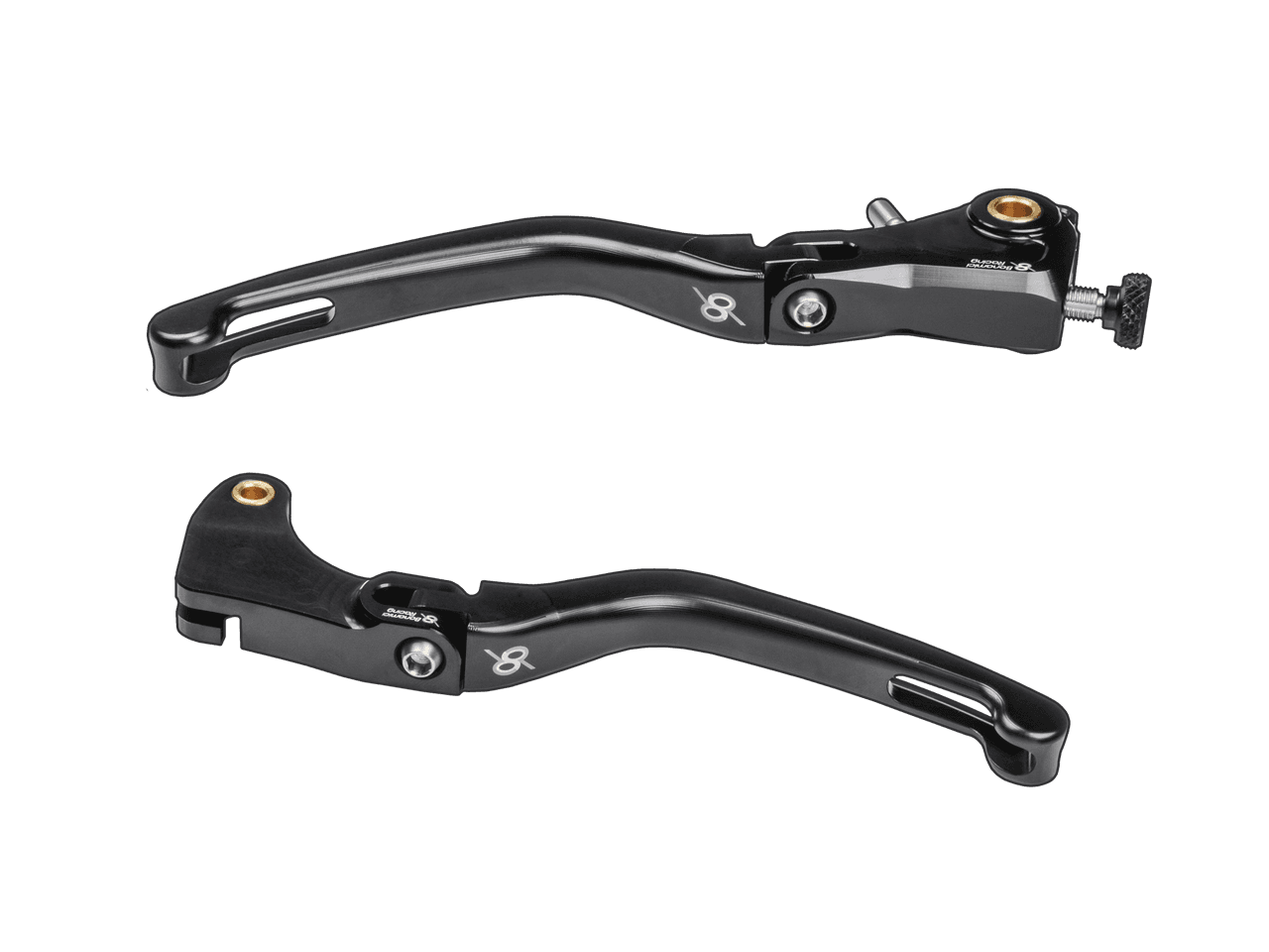 Bonamici Aprilia RSV4 Folding Brake & Clutch Levers (2009+) (Black