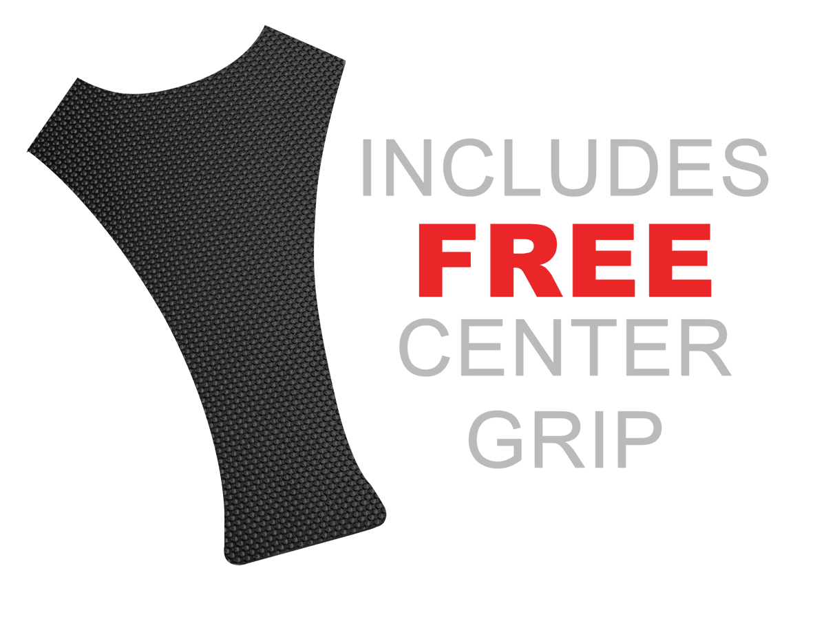 Kawasaki ZX-6R Pro Tank Grips (13-18) | Black Tank Pads | Eazi
