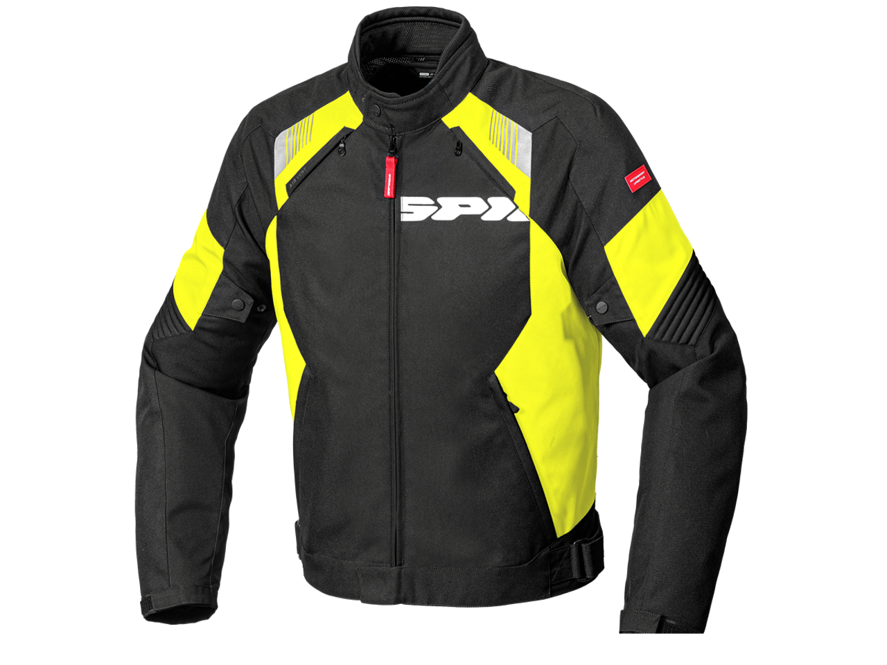 Spidi Flash Evo Motorcycle Jacket Black / Yellow