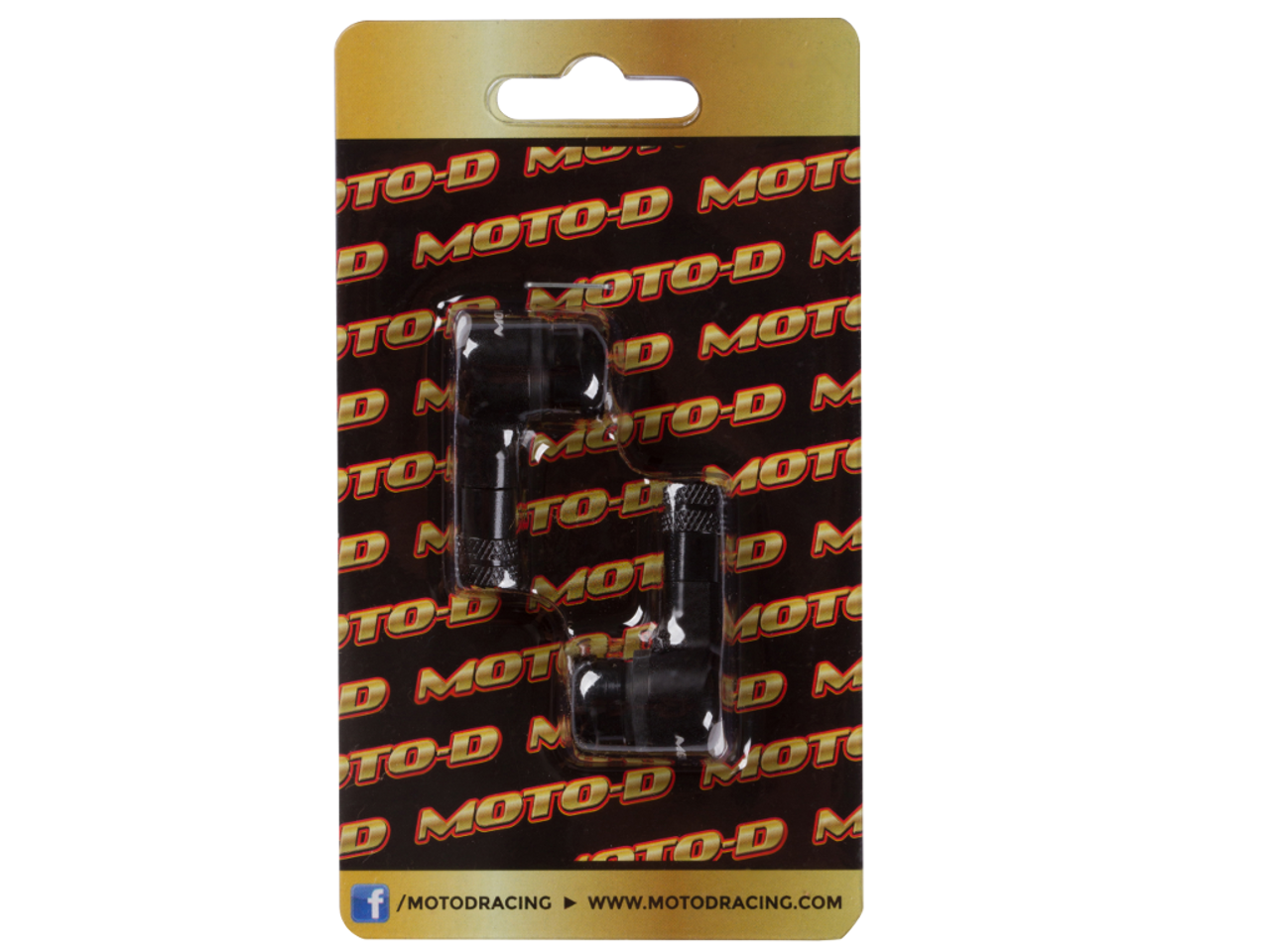 Dafy Moto - Valve Aluminium Coudée 8,3 mm Noir