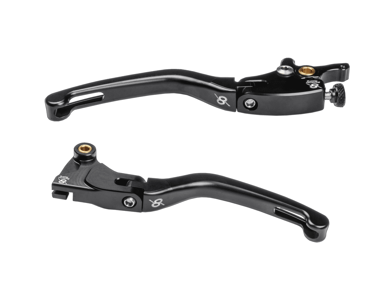 Bonamici Kawasaki Ninja 400 / 300 Brake & Clutch Levers (Black