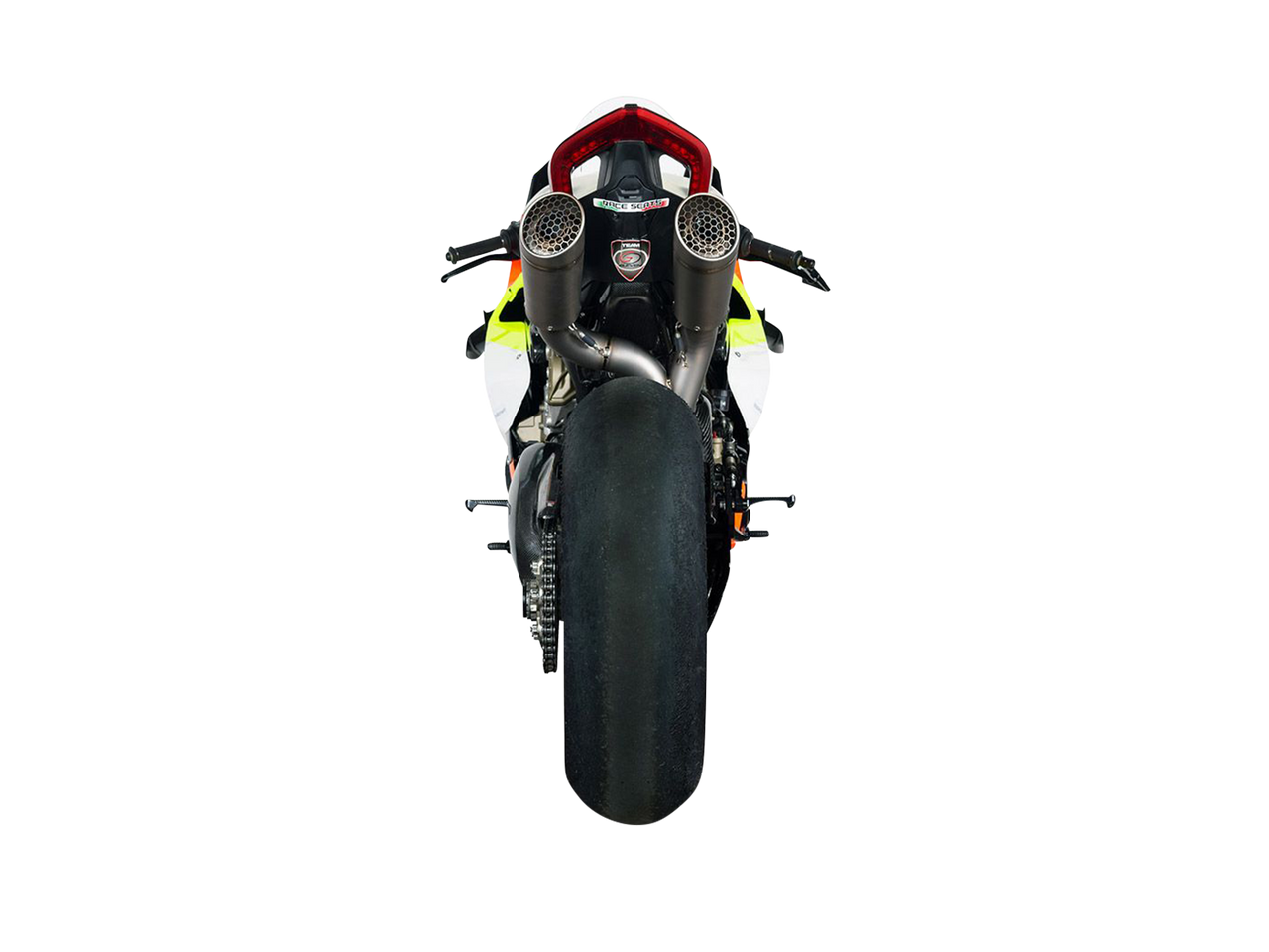 Spark Ducati Panigale V4 S/R Streetfighter Double Grid-O Titanium Full  Exhaust System (WSBK Evolution)