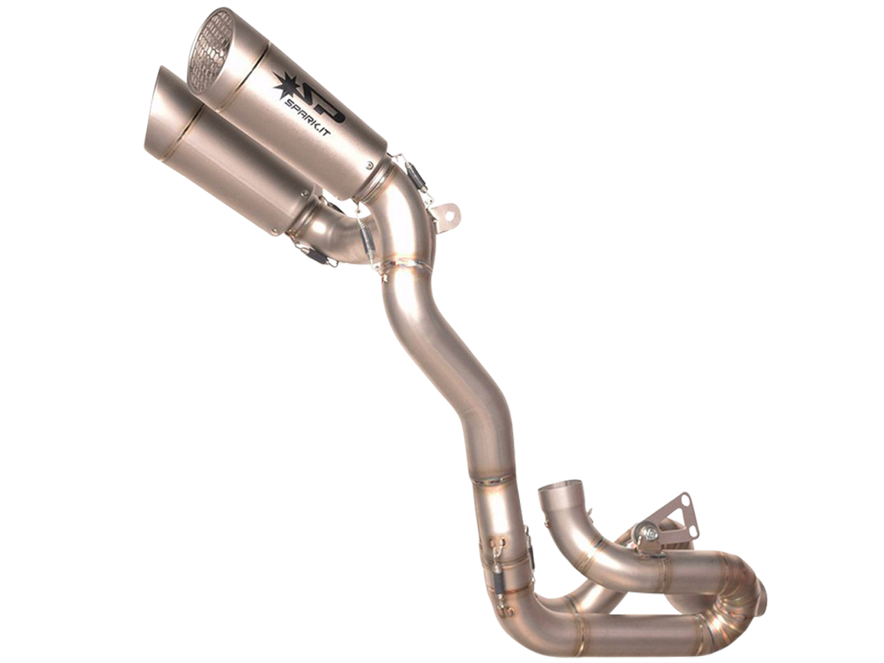 Spark Ducati Panigale V4 S/R Streetfighter Double Grid-O Semi-Full  Exhaust System