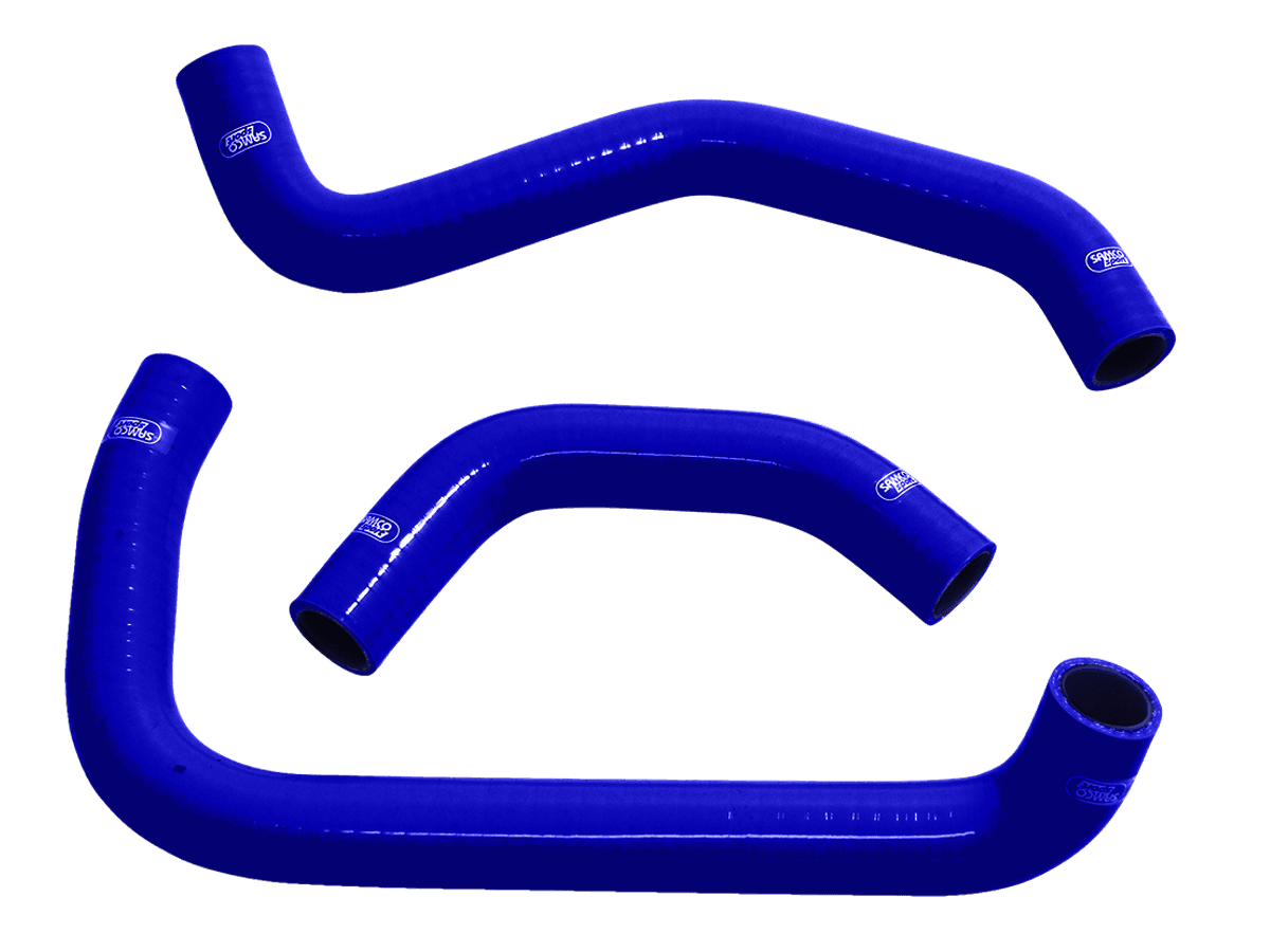Kit Tuyaux Refroidissement Silicone Noir Pour Kawasaki Ninja ZX10R 2004-2007 - Résiste -60°C à +260°C - 10