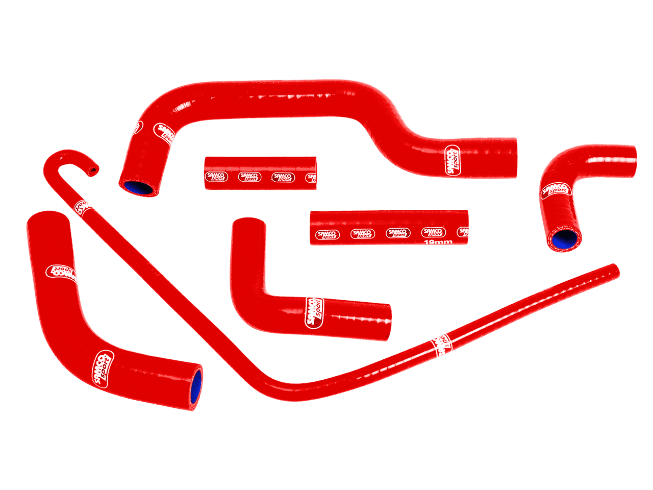 at the Being 全種類セット Samco Radiator Hose Kit Ducati Monster S4 / S4R (01-08) (Red
