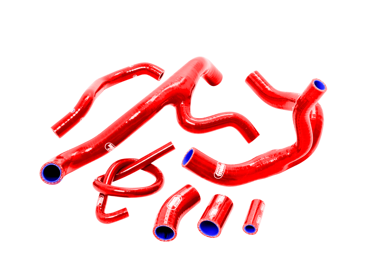 その他 micha Samco Radiator Hose Kit Honda CBR 1000RR (08-11) (Red): MOTO-D Racing