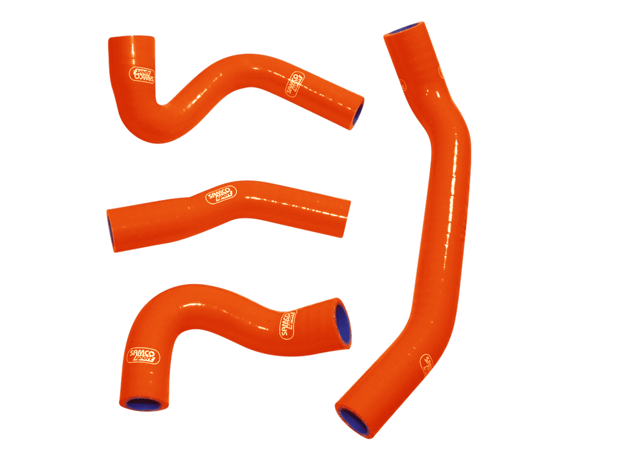 Samco Radiator Hose Kit KTM 390 Duke (17-19) (Orange): MOTO-D Racing