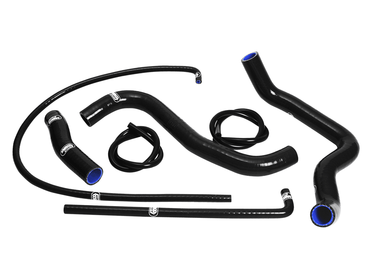 Samco Radiator Hose Kit Suzuki GSX-R 1000 (07-08) (Black): MOTO-D