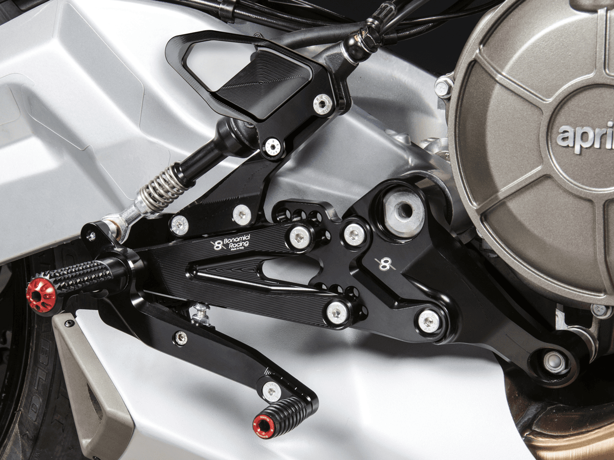 Bonamici Racing Motorcycle Rearsets | Aprilia RS 660 : MOTO-D Racing