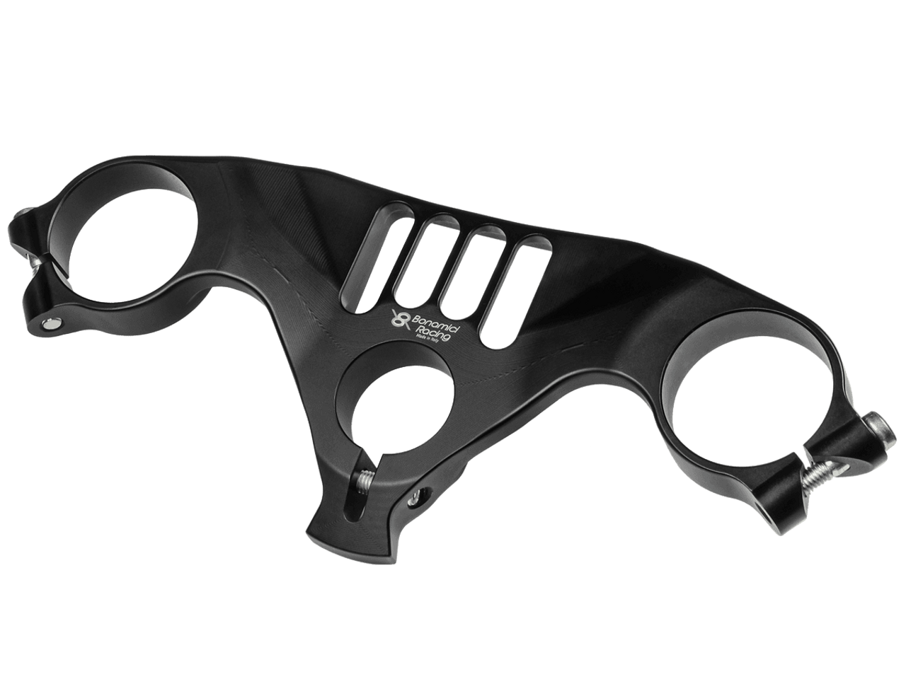 Bonamici Top Triple Clamp Ducati Panigale V2 (Black): MOTO-D