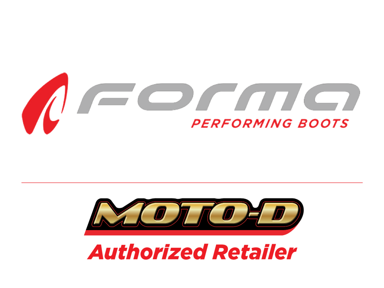 Forma Pilot FX Boots Black / White: MOTO-D Racing