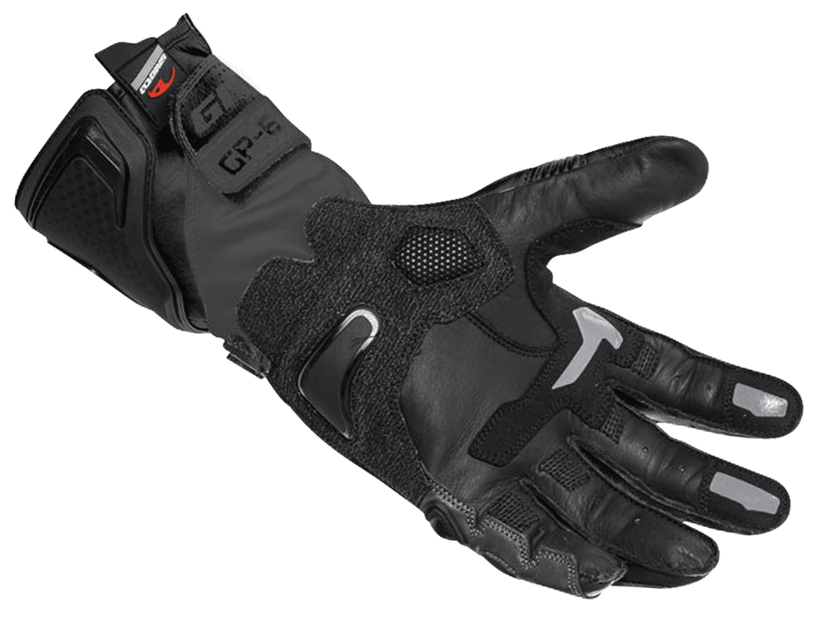 Gimoto GP6 Race Gloves Black/Asphalt : MOTO-D Racing