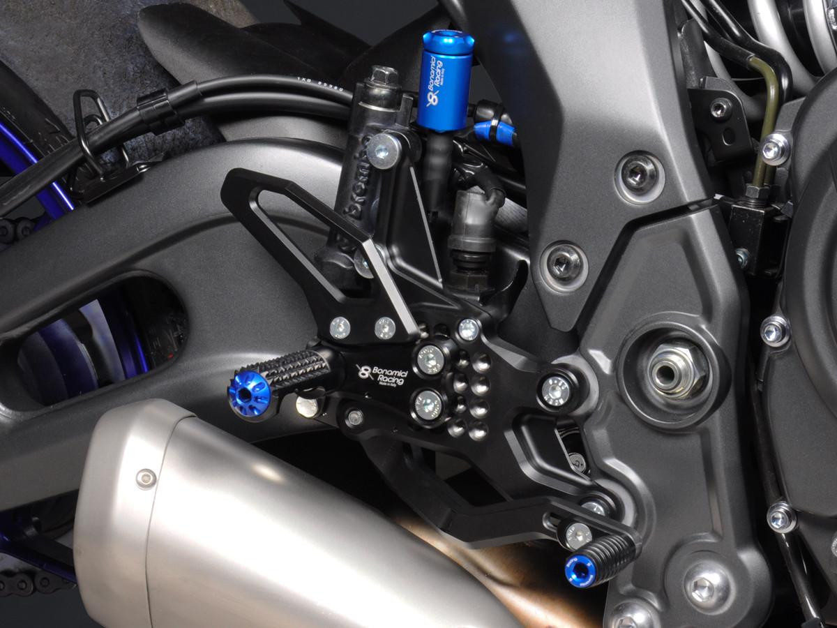 Bonamici Motorcycle Rearsets | Yamaha R7 (2022+) : MOTO-D Racing
