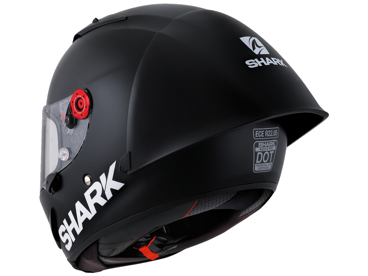 Shark Race-R Pro GP Helmet Matte Black Size XS: MOTO-D Racing