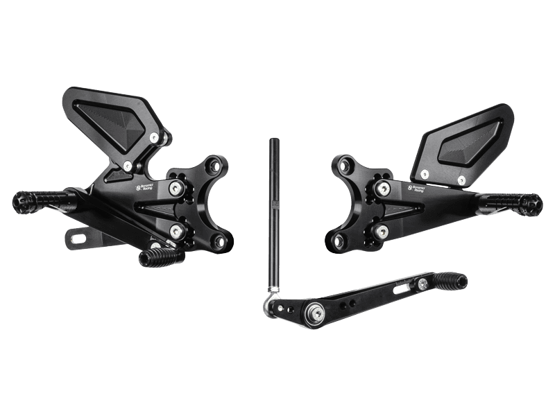 Bonamici Motorcycle Rearsets | Triumph Speed Triple 1200RR: MOTO-D