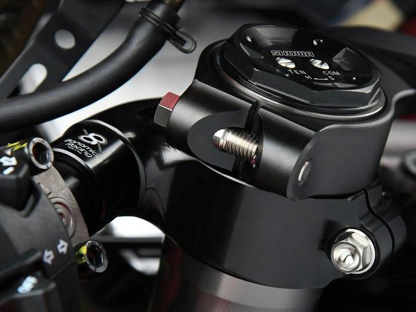 Bonamici Clip-Ons (Unlifted-Tangent) (50mm): MOTO-D Racing