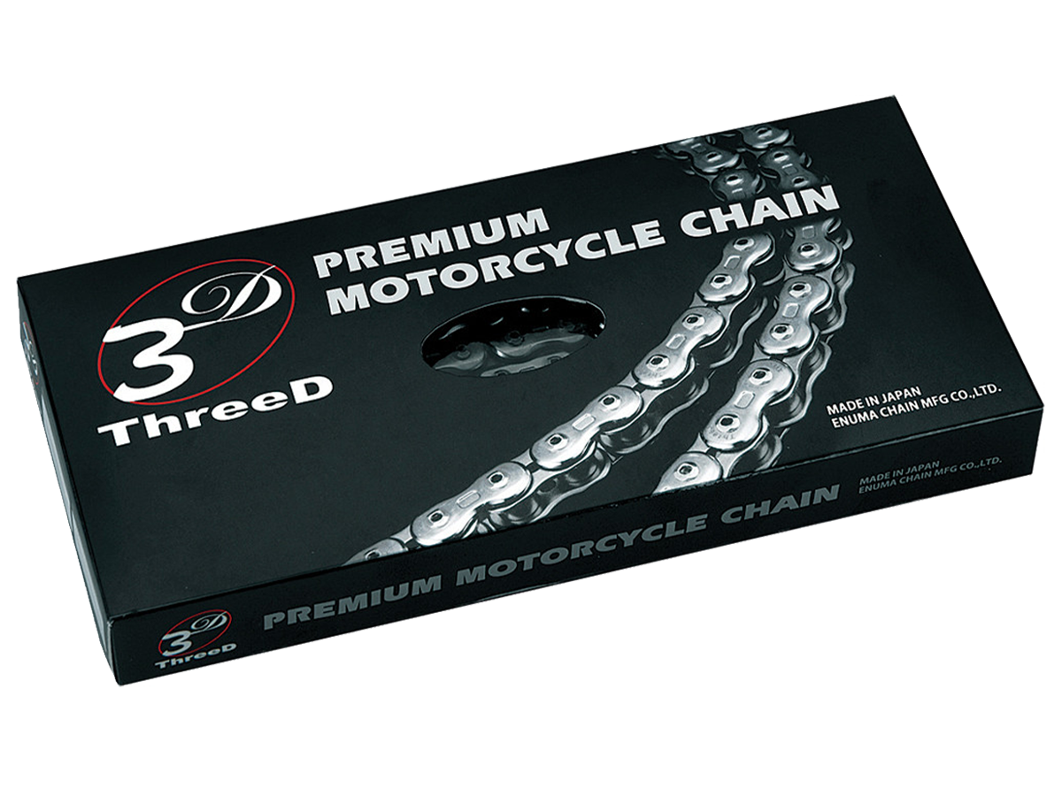 EK ThreeD Premium Sportbike Motorcycle Chain (525): MOTO-D Racing