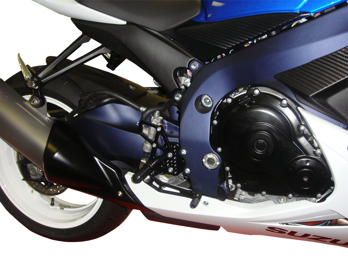 Vortex Suzuki GSXR-600 / 750 (2011+) Rearsets: MOTO-D Racing