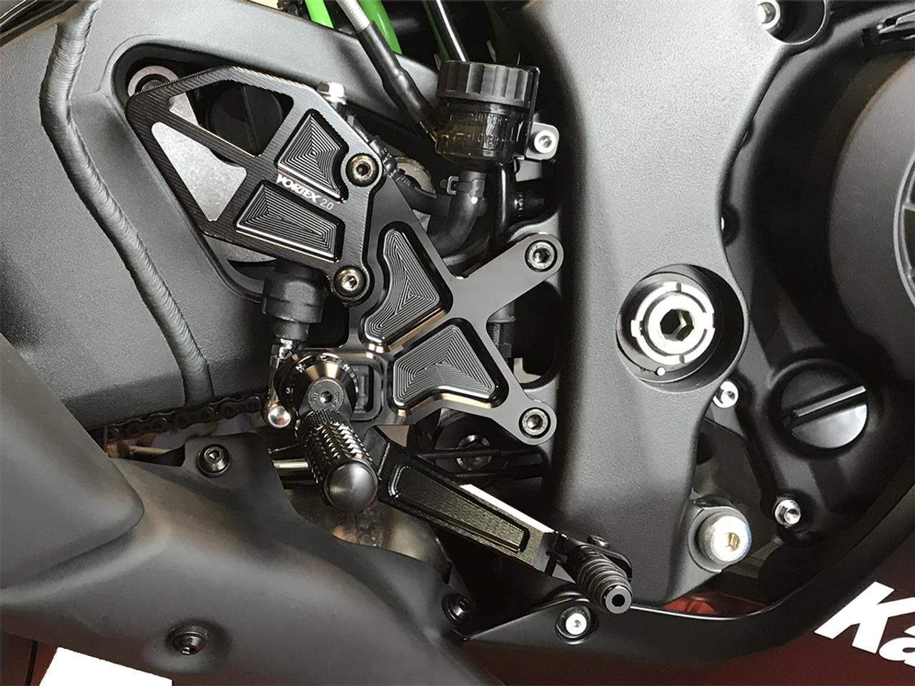 Rb rb4kk01 ポジション プレート 3P ZX-10R(04 ZX10R Ninja10R
