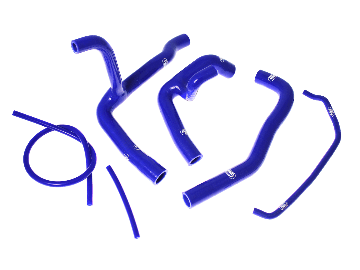 Samco Radiator Hose Kit Yamaha R6 (2006+) (Blue): MOTO-D Racing