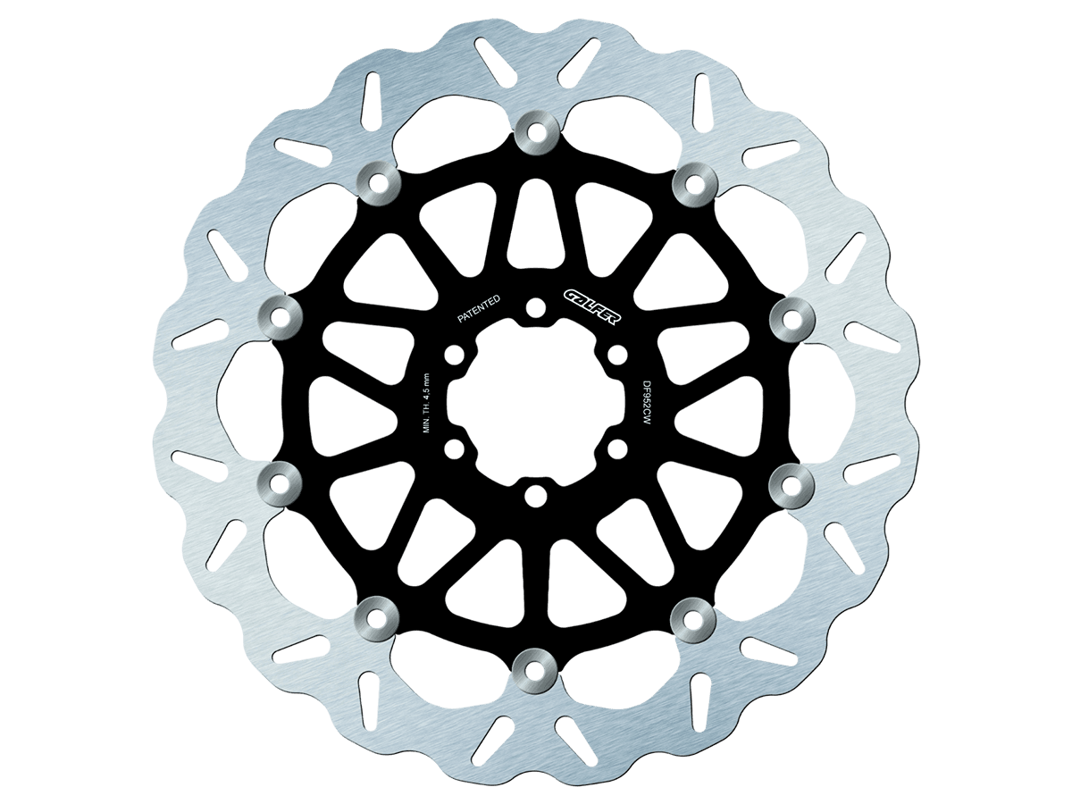 。 Galfer Aprilia RSV4 / RR Front Brake 330mm Floating Wave Rotor