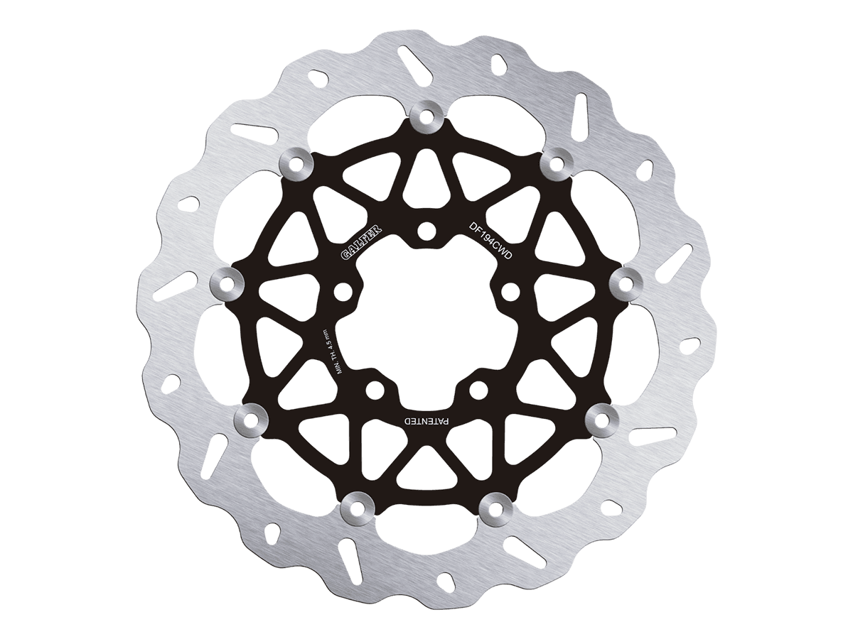 Galfer Kawasaki ZH2 / R / SX Front Brake 330mm Floating Wave Rotor