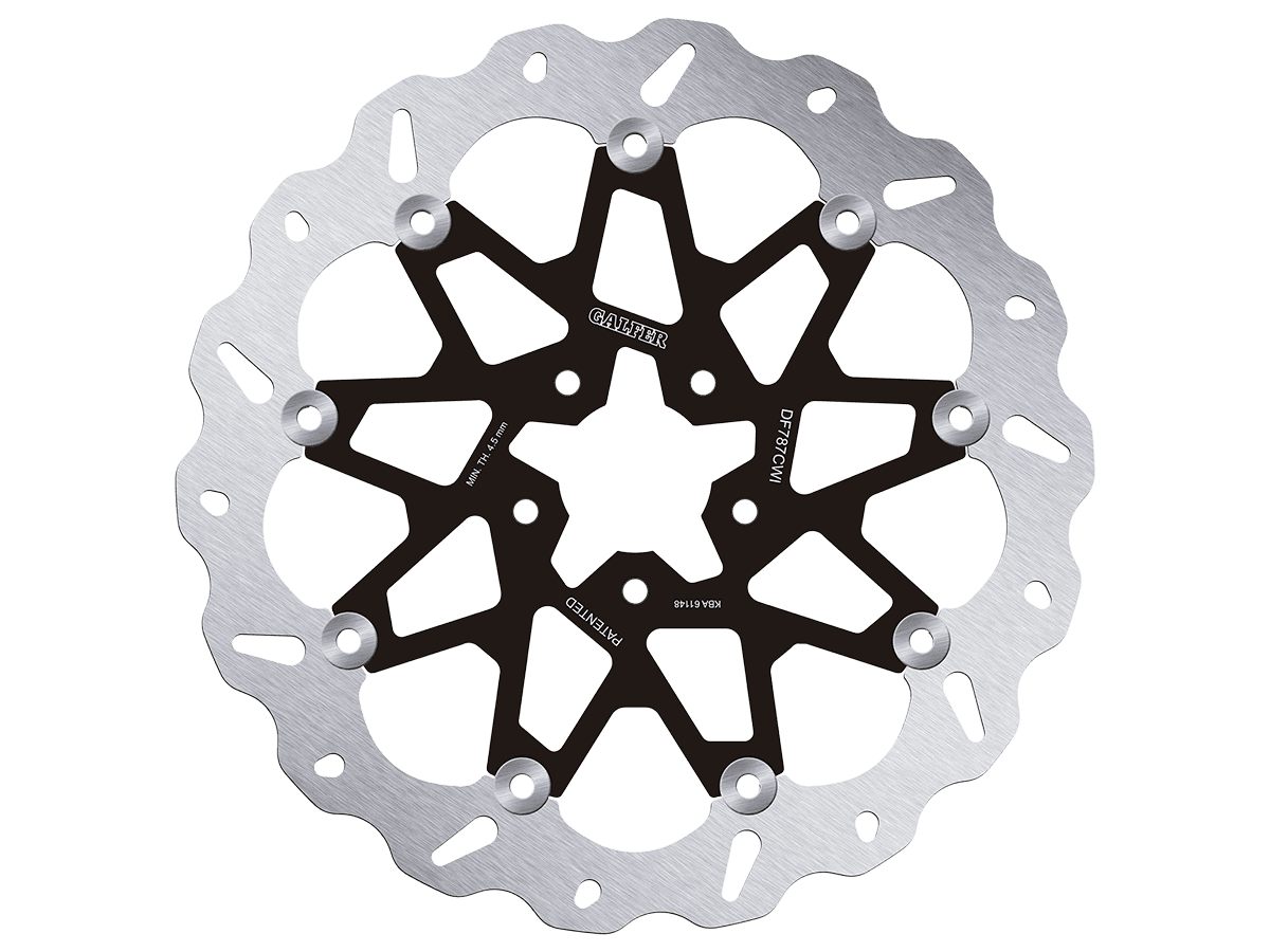 KTM 890DUKE R ウェーブブレーキディスク Galfer KTM 890 Duke R Front Brake 320mm Floating Wave Rotor (Left