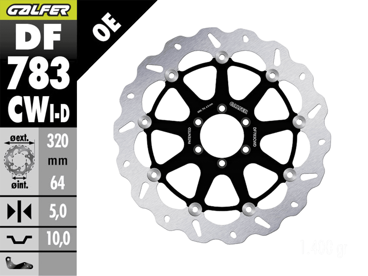 KTM BRAKE DISC フロントブレーキディスク DUKE250/DUKE390 250DUKE