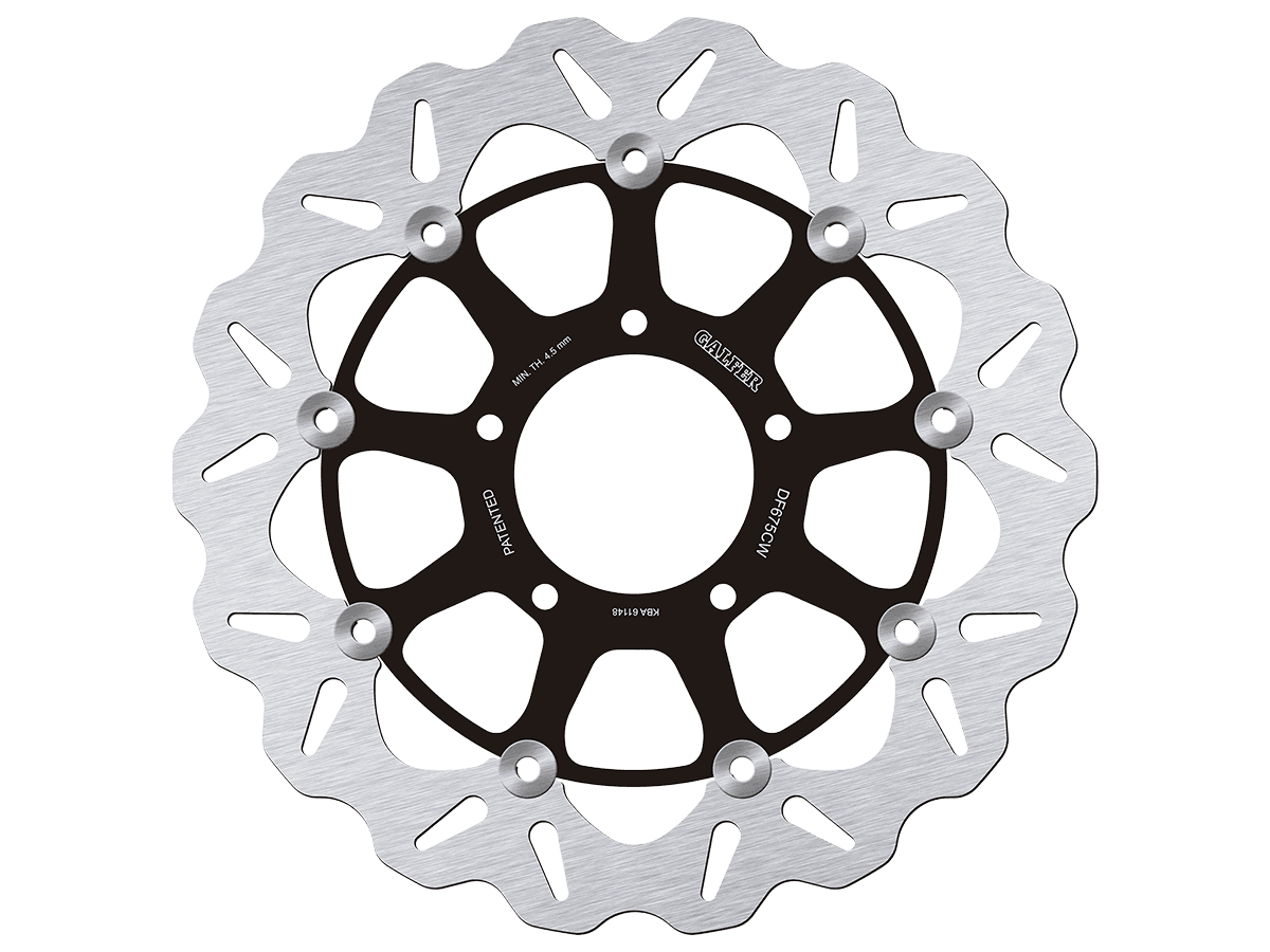 Galfer Brake Wave Rotor Disc Front - Floating GALFER Rotors Wave