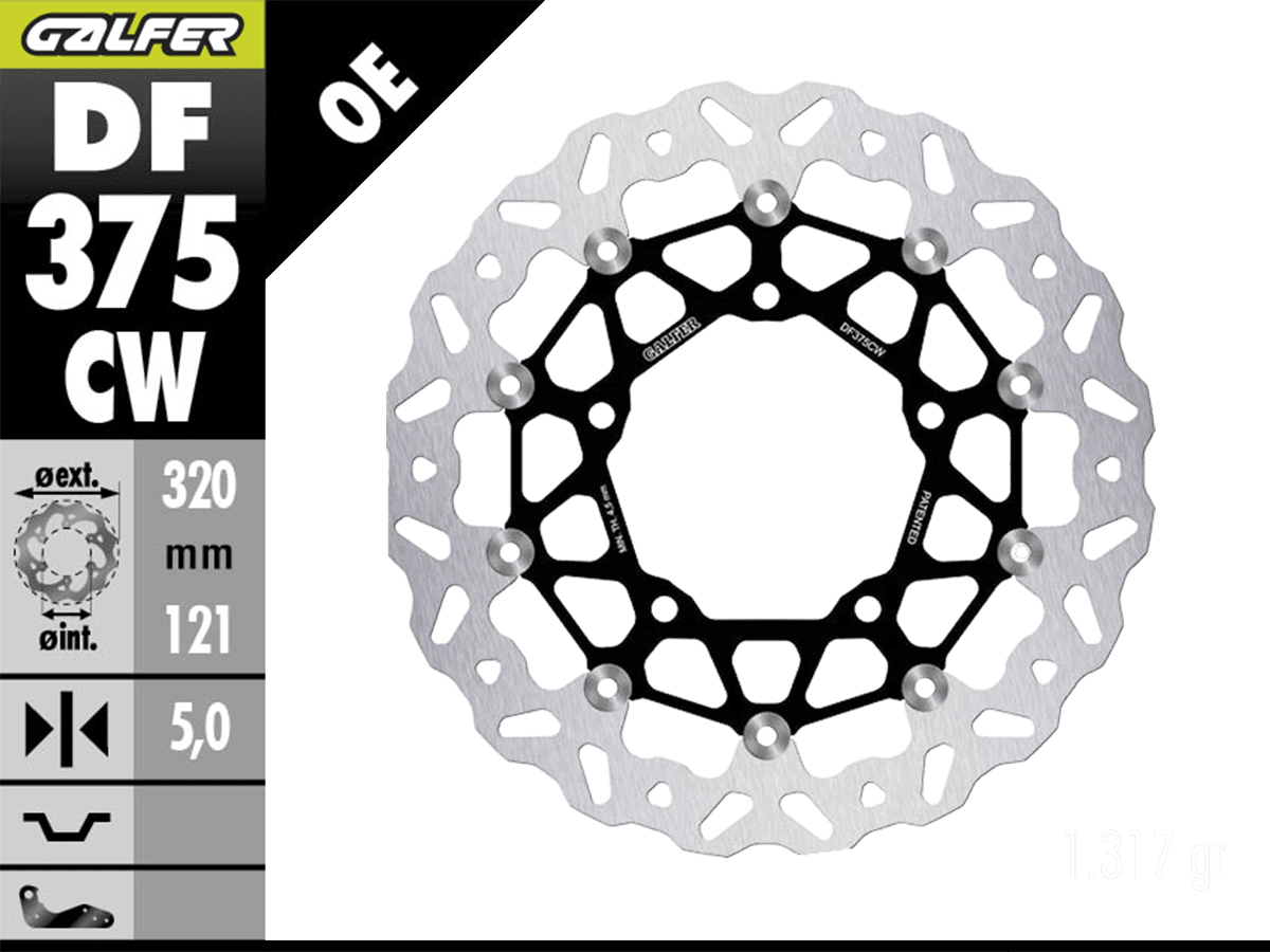 Galfer Suzuki Hayabusa 1300 (Gen 3) Front Brake 320mm Floating