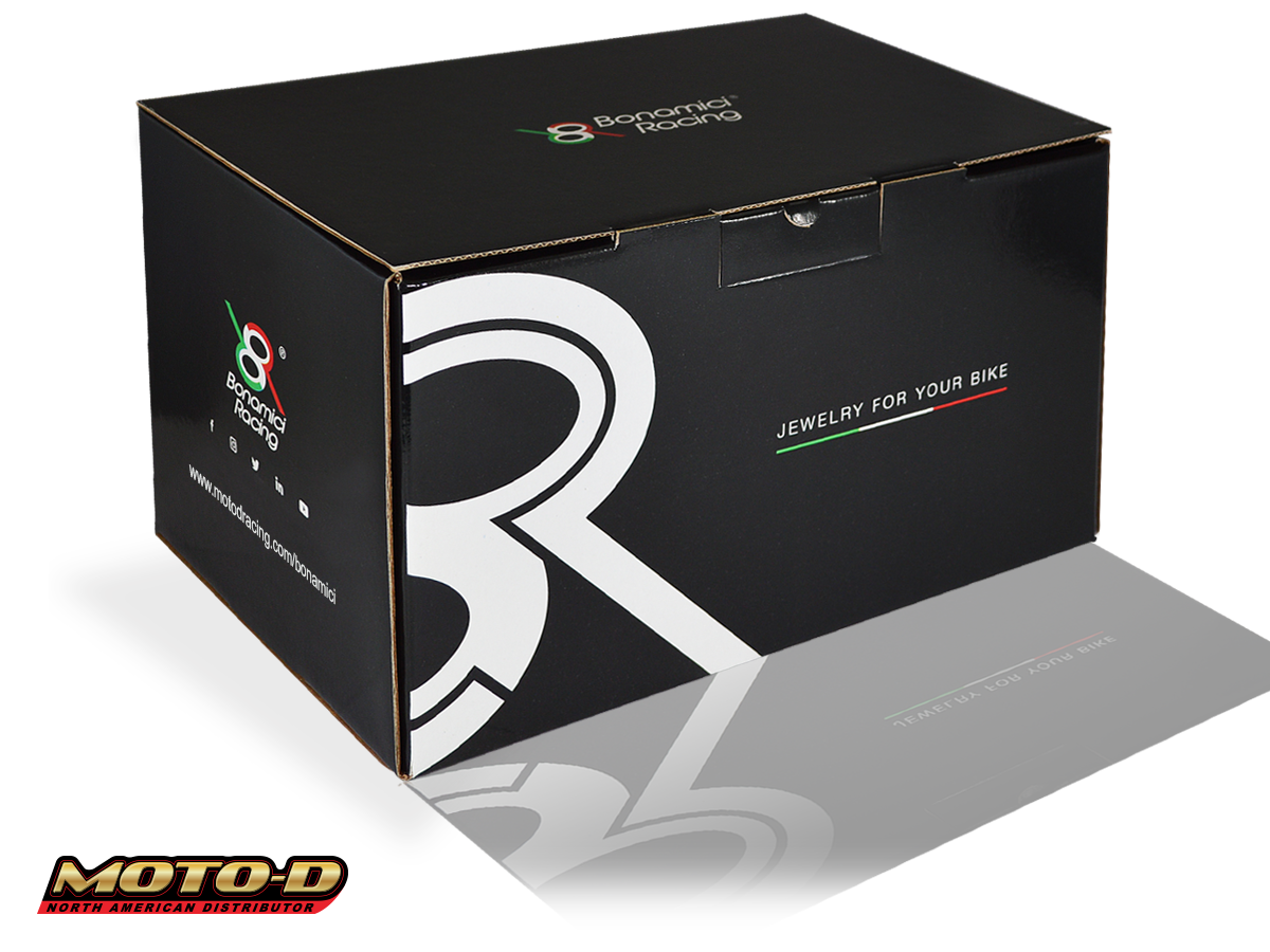 Bonamici Kawasaki Ninja ZX-4RR Clip-Ons (Riser) (45mm): MOTO-D Racing