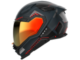 Nexx X.WST3 Motorcycle Street Helmet Fluence Dark Gray/Red