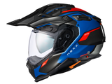 Nexx X.WED3 Keyo Matte Blue/Red Carbon Helmet (+dark smoke visor)