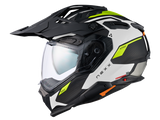 Nexx X.WED3 Keyo Matte White/Neon Carbon Helmet Adventure Dirt Biking