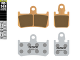 Galfer Motorcycle Brake Pads Street FD365G1375 - Front (2/pc) (FD365G1375)