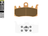Galfer Sinter Trackday Brake Pads Ducati Panigale V2 (2021+) - Front (2/pc) (FD475G1375R-B)
Fitment
Aprilia Tuono V4/R (2014-2016)
Aprilia RS660
BMW rNineT (2014+)
Ducati Monster 797 (2017+)
Ducati Monster 937 (non-SP)
Ducati Hypermotard 800/SP (2013+)
Ducati Scrambler 800 (2015+)
Ducati Monster 821 (2014+)
Ducati Hypermotard 939/SP (2016+)
Ducati Hypermotard 950/SP
Ducati Supersport 939 (2017+)
Ducati 899 Panigale (2014-2015)
Ducati 959 Panigale (2016+)
Ducati V2 Panigale (2020-2024)
Ducati Scrambler 1100 (2018+)
Ducati Monster 1200 (2014+)
Kawasaki ZH2 1000 (2020+)
MV Agusta 800 Rivale / Stradale (2013+)
Triumph Street Triple 765R (2017+) (does not fit S or RS) 
Equivalent to SBS 900RST
Equivalent to WRP 7500F0R
Equivalent to Vesrah VD-9070
Equivalent to EBC FA630
