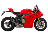 Arrow Exhaust Ducati Panigale V4 /S Full Titanium Works Carbon Cap Silencers Semi-Full Exhaust (SingleArm Rear) (-2024)