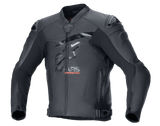 Alpinestars GP Plus R v4 Airflow Leather Jacket (Black / Black)