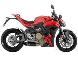 Arrow Ducati Streetfighter V4 /S Titanium Works Carbon Cap Twin Silencer Exhaust (2025+)