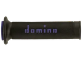 Domino "MotoGP" Sportbike Grips (Black/Blue) (Open)