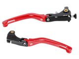 Bonamici Yamaha R1 Brake & Clutch Levers (2025+) (Black/Red) (Brembo Master)