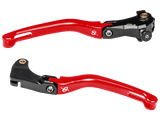Bonamici Yamaha R1M Brake & Clutch Levers (2015+) (Black/Red) (*Nissin)