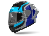 Airoh GP800 Competition blue gloss carbon fiber helmet