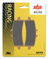 SBS Racing Sinter "Racing" Brake Pads 841 RS - Front
Fitment
OEM Brembo M4, M50, GP4-RS, Stylema, GP4-RX, GP4-MS
Aprilia RSV4 1000 ABS (2009-2014)
Aprilia RSV4 1000 Factory (2009-2011)
Aprilia RSV4 1000 Factory APRC ABS (2014-2016)
Aprilia RSV4 1100 (non-Factory) (2019-2024)
Aprilia RSV4 1100 Factory (2019-2024)
Ducati 848 EVO (2011-2012)
Ducati 1098 (2007-2010)
Ducati 1098/S Streetfighter (2009-2014)
Ducati 1198 S/SP (2009-2013)
Ducati Streetfighter V2 (2025)
Ducati Hypermotard 1100/SP/EVO (2007-2013)
Ducati Panigale 1199 (2012-2015)
Ducati Panigale 1299 (2015+)
Ducati Panigale V2 (2025)
Ducati Panigale V4 (2018-2024)
Ducati Panigale V4 S (2018-2024)
Ducati Panigale V4 R (2019+)
Ducati Monster V2
Honda CBR 1000 RR-R Fireblade SP/SP2 (2023+) (Brembo)
Husqvarna FS 450 (2015+)
Kawasaki Ninja H2 (2015+)
Kawasaki Ninja ZX-10R (2016+)
Kawasaki ZH2 SE 1000 (2021+)
KTM 450 SMR (2021+)
KTM Duke 690/R (2014-2017)
KTM RC8 1190 (2008-2015)
KTM RC8 C 890
KTM SuperDuke 1290/R (2014+)
MV Agusta F4 (2012+)
MV Agusta F4 (2008-2011)
Suzuki GSX-R 600 / 750 (2011+)
Suzuki GSX-R 1000 (2012+)
Suzuki GSX-R 1000 R (17-19)
Suzuki GSX-S 1000GT /GT+
Suzuki Hayabusa (2013+)
Yamaha R1 (2025+)
Yamaha R9 (2025+)
Equivalent to Galfer 373
Equivalent to Vesrah VD-9031
Equivalent to EBC FA447
Same as WRP 7441 F0R
