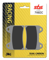 SBS Dual Carbon "Racing" Brake Pads 706 DC - Front
Fitment
Aprilia RS 250 (1997-2002)
Aprilia RSV 1000 Mille (1997-2001)
BMW R 1200 Nine-T (2016+)
Ducati 748 S/R/SPS (1998-2002)
Ducati 848 (2008-2010) / Streetfighter 848 (2012-2015)
Ducati Monster 696 (2008-2012)
Ducati Monster 796 (2011-2014)
Ducati Monster 1100 (2009-2013)
Ducati Multistrada 1100/1200 (2007-2014)
MV Agusta 675 F3 (2011-2014) / 675 Brutale (2012-2015)
MV Agusta 800 / 1090 Brutale (2013+)
Triumph Daytona 660
Same as WRP 7306 F1R
Equivalent to Galfer 176
Equivalent to Vesrah VD-262
Equivalent to EBC FA244 SBS Dual Carbon "Racing" Brake Pads 706 DC - Front
Fitment
Aprilia RS 250 (1997-2002)
Aprilia RSV 1000 Mille (1997-2001)
BMW R 1200 Nine-T (2016+)
Ducati 748 S/R/SPS (1998-2002)
Ducati 848 (2008-2010) / Streetfighter 848 (2012-2015)
Ducati Monster 696 (2008-2012)
Ducati Monster 796 (2011-2014)
Ducati Monster 1100 (2009-2013)
Ducati Multistrada 1100/1200 (2007-2014)
MV Agusta 675 F3 (2011-2014) / 675 Brutale (2012-2015)
MV Agusta 800 / 1090 Brutale (2013+)
Triumph Daytona 660
Same as WRP 7306 F1R
Equivalent to Galfer 176
Equivalent to Vesrah VD-262
Equivalent to EBC FA244